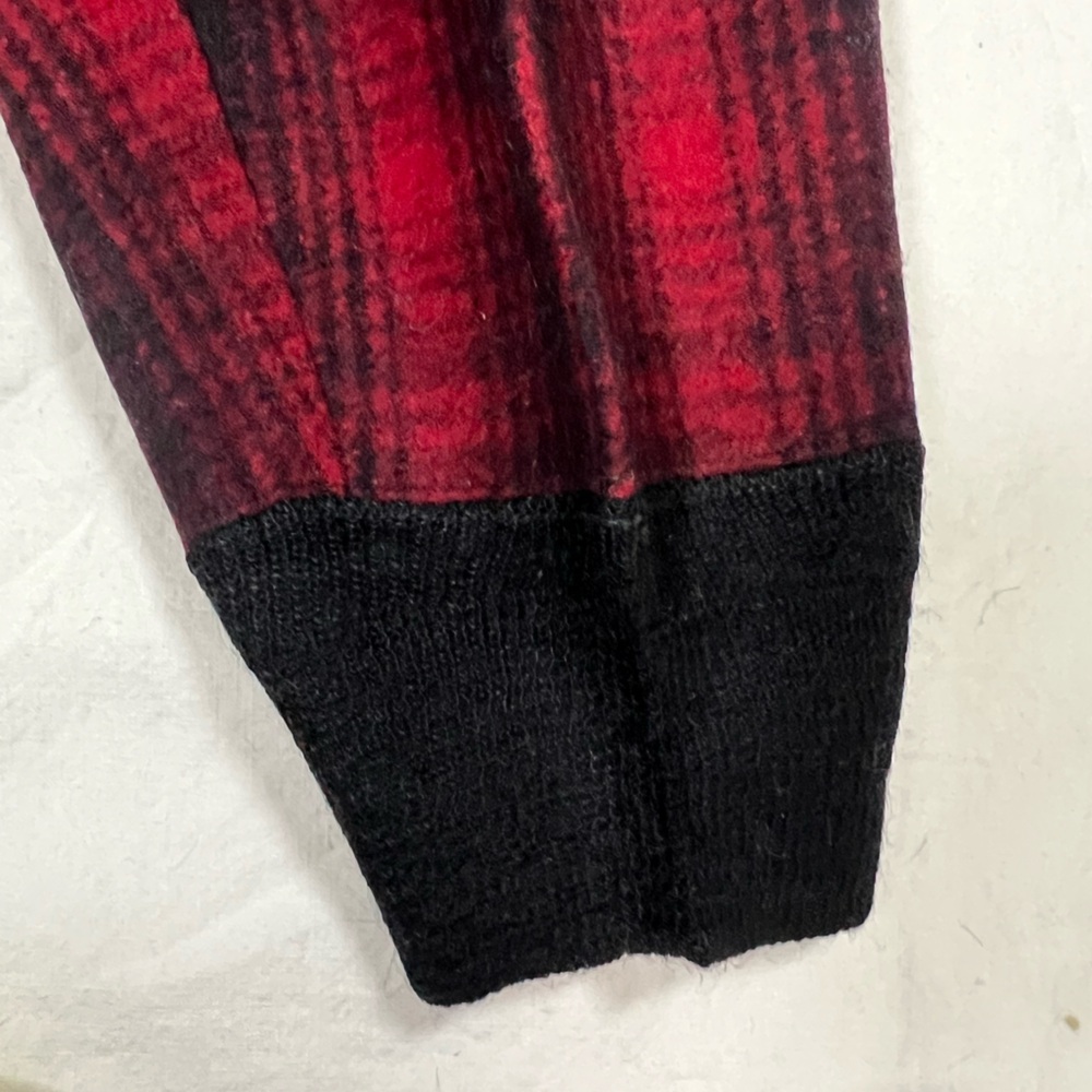 Vintage Woolrich Red & Black Plaid Wool Pants | Hunting / Workwear | USA Made - Picture 6 of 6
